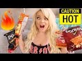 TRYING HOT SPICY CHIPS
