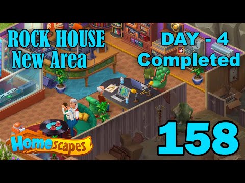 Homescapes New Area Rock House - Day 4 Completed - Part 158