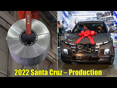 2022 Hyundai Santa Cruz Pickup – PRODUCTION LINE at Alabama plant