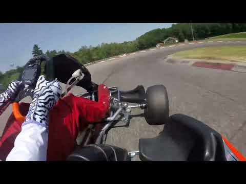 Kartbahn Ampfing one lap Rotax max senior 125cc