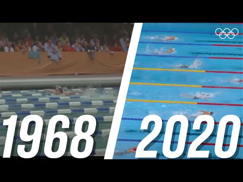 52! Years Later ... 🦋 | Women's 200m Butterfly Then and Now!