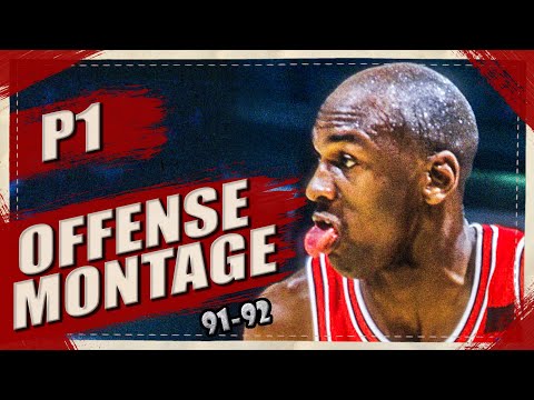 Michael Jordan UNRIVALED Offense & Defense Highlights Montage 1991/1992 1080p HD - BLACK CAT