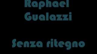 Raphael Gualazzi - Senza Ritegno lyrics (testo) Sanremo 2013