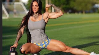 FBB Bakhar Nabieva Instagram,Bio,Age,Height, Huge Biceps and arm wrestling