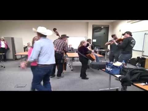 2014-03-22 Entertaiment   Luc and Manuel Dauvin 2 - 2014 Oregon State Fiddle Contest