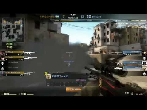 diSTURRBED insane defuse - Nip vs. encore - Caseking of the Hill CSGO
