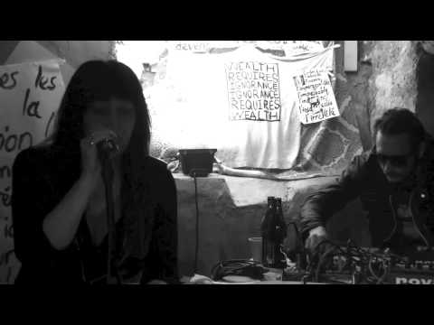 Lydia Lunch playing Suicide (orinigal sound of Alan Vega)  A KALEIDOSCOPE OF NOTHINGNESS