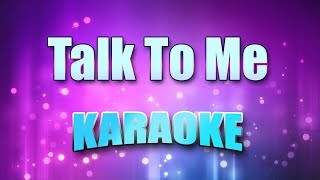 Nicks, Stevie - Talk To Me (Karaoke &amp; Lyrics)