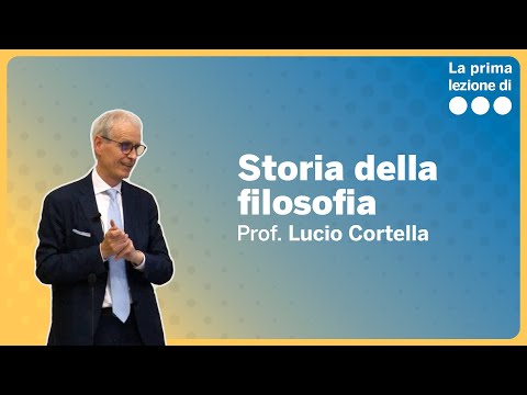 La prima lezione di Storia della Filosofia - Lucio Cortella