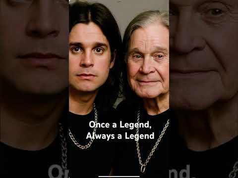 Ozzy Osbourne once a legend always a legend.🤟🌹🤘