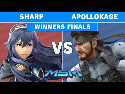 MSM Online 33 - Sharp (Lucina) Vs. ApolloKage (Snake) Winners Finals - Smash Ultimate