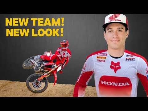 Watch Tom Vialle’s FIRST Laps on NEW Honda 450!