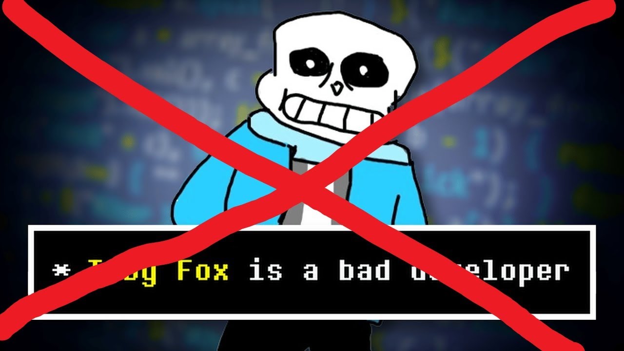 She was wrong about Undertale's Code...