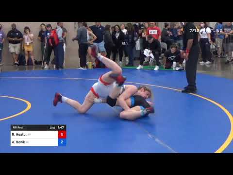 53 Kg Rr Rnd 1 - Ronna Heaton, WI Vs Alisha Howk, WI