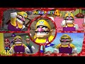 All Minigames Wario Gameplay Mario Party 4 ⁴ᴷ