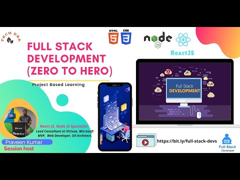 Full Stack Developer, Zero to Hero (HTML , CSS, React JS, Node JS)