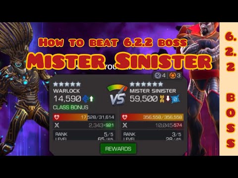 6.2.2 Mister Sinister Boss, how to easily solo this boss!