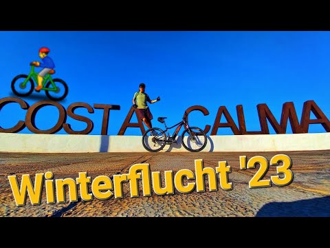 Mit dem E-Bike 🚲 KTM Macina 491 durch die Wüste Jandia 🚴‍♂️🌴  Winterflucht 2023 Teil 1 Fuerteventura