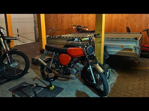 Sidequest 12 | Simson Tuning 60cc Membrane | Tuning and drinking tea | New parts