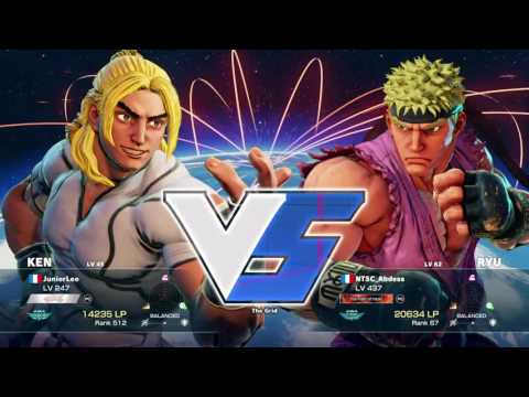 Street Fighter V Junior Leo (Ken) Vs NTSC Abdess (Ryu)  Long Set