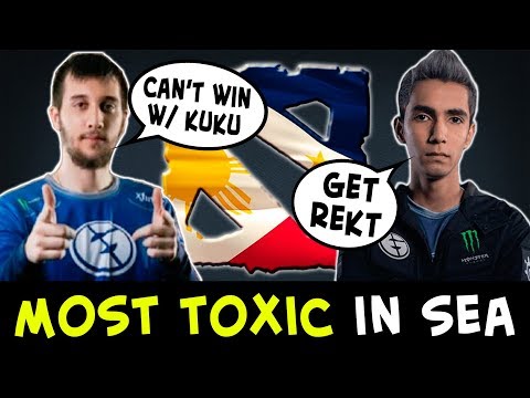 Biggest trashtalk players on SEA — Arteezy and SumaiL