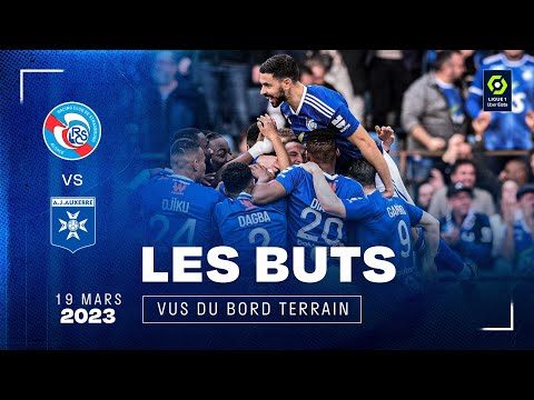 Racing-AJ Auxerre (2-0) : les buts vus du bord terrain