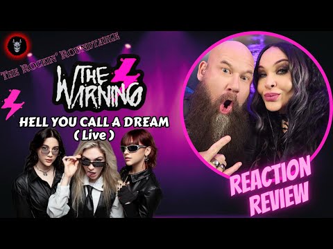 Metal couple REACTS and REVIEWS - The Warning - "Hell You Call A Dream" Live from Pepsi Center CDMX