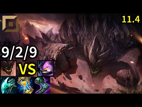 Malphite Top vs Kennen - KR Master | Patch 11.4