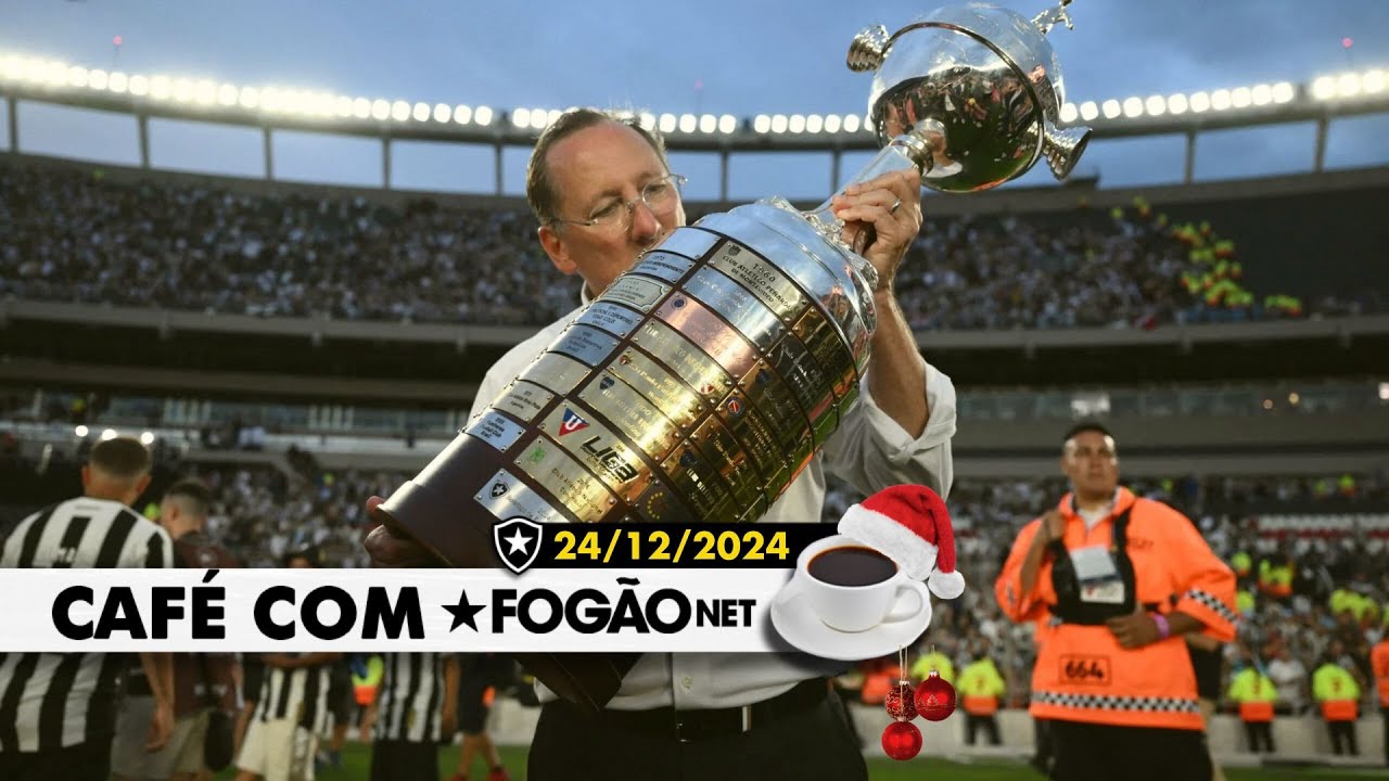 LIVE CAFÉ COM FOGÃONET | Três anos de John Textor no Botafogo; mercado alvinegro