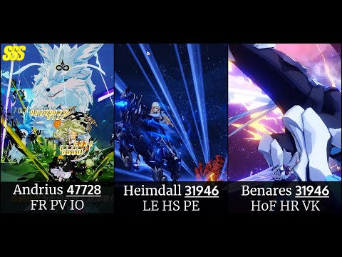 [SEA] W32 - Andrius (47728); Heimdall (31946); Benares (31946) | Memorial Arena, Exalted [SSS]