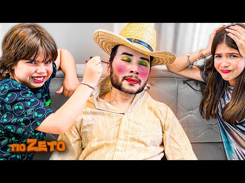 O PRIMO FOLGADO VEIO EM CASA - ( Tio Zeto Websérie)
