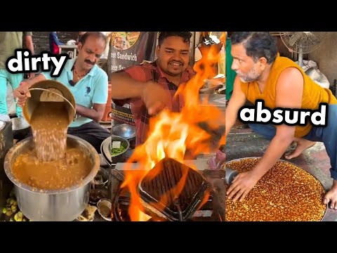 THE FILTHIEST Indian Street Food Compilation 2026