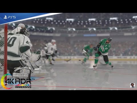 Dallas Stars vs Los Angeles Kings NHL 22 (4K Ultra Realistic Graphics!) Dallas Shines! PS5 Gameplay