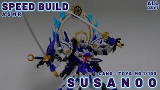 CANGTOYS SUSANOO MG 1/100 ㅣSpeed BuildㅣModel KitㅣASMR Build
