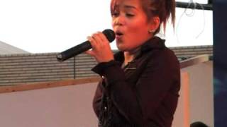 Sexbomb Jovel - &quot;M&quot; (Lyrics)@Tatara Matsuri 2008 in Japan