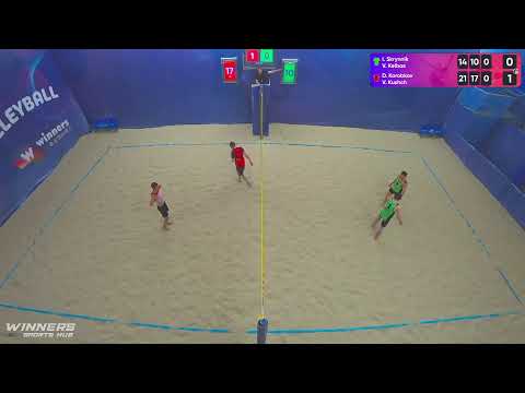 19:15 I.Skrynnik / V.Kelbas - D.Korobkov / V.Kushch | Winners Beach Volleyball