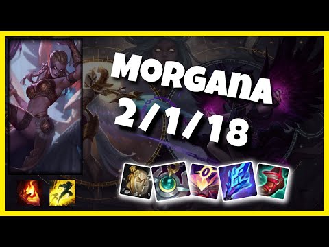 Morgana 10.24 Gameplay Challenger Replay S11 Support (2/1/18) - KOREAN