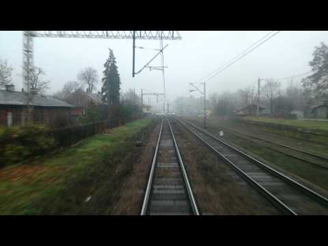 Odcinek Katowice - Radomsko z tyłu TLK RAWA