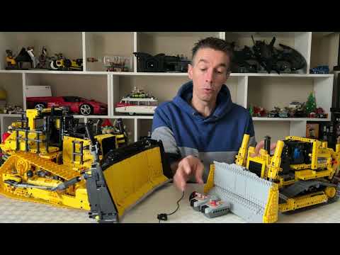 Vidéo LEGO Technic 42131 : Bulldozer D11 Cat télécommandé