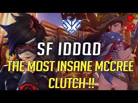 SF Iddqd - THE MOST INSANE MCCREE CLUTCH !!