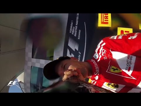 Sebastian Vettel Pov Podium Celebration