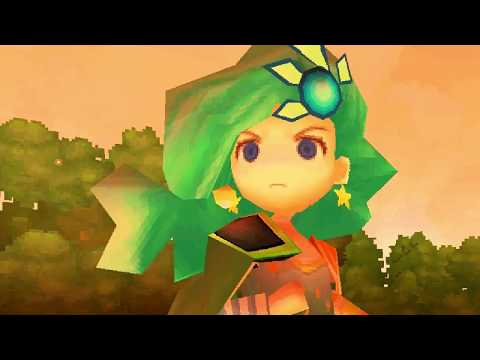 Final Fantasy IV 3D - Rydia summons Titan