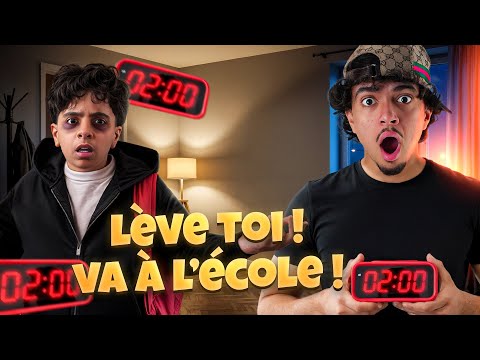 PRANK: MY BROTHER GOES TO SCHOOL AT 2:00 AM (he breaks his phone…)