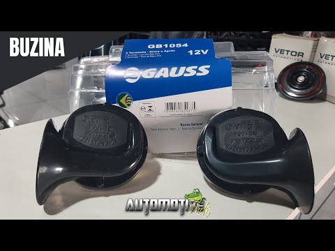 Test Gauss GB1054 Snail Horn! Come listen to the sound of this Horn!! Boat; Trucks; Car!!