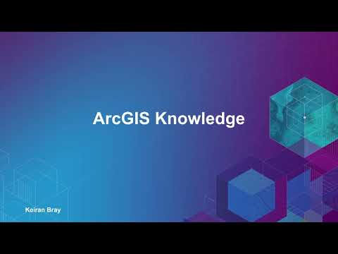 ArcGIS Knowledge Introduction