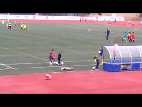 Primer entrenamiento de enzo Barreto con el Rivas.f.c