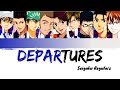 Prince of Tennis (テニスの王子様)- DEPARTURES (Colour Coded Lyrics Eng/Rom/Kanji)