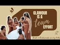 Glamour is a team effort..  Bride & Bridesmaids serving looks || BRIDE JELLENCY ||