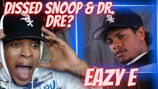 HE DISSED SNOOP DOGG!? EAZY E - OL SKOOL S**T | REACTION