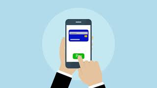 Animation Of Online Banking App Mobile Payment Pay | Free Video Stock 